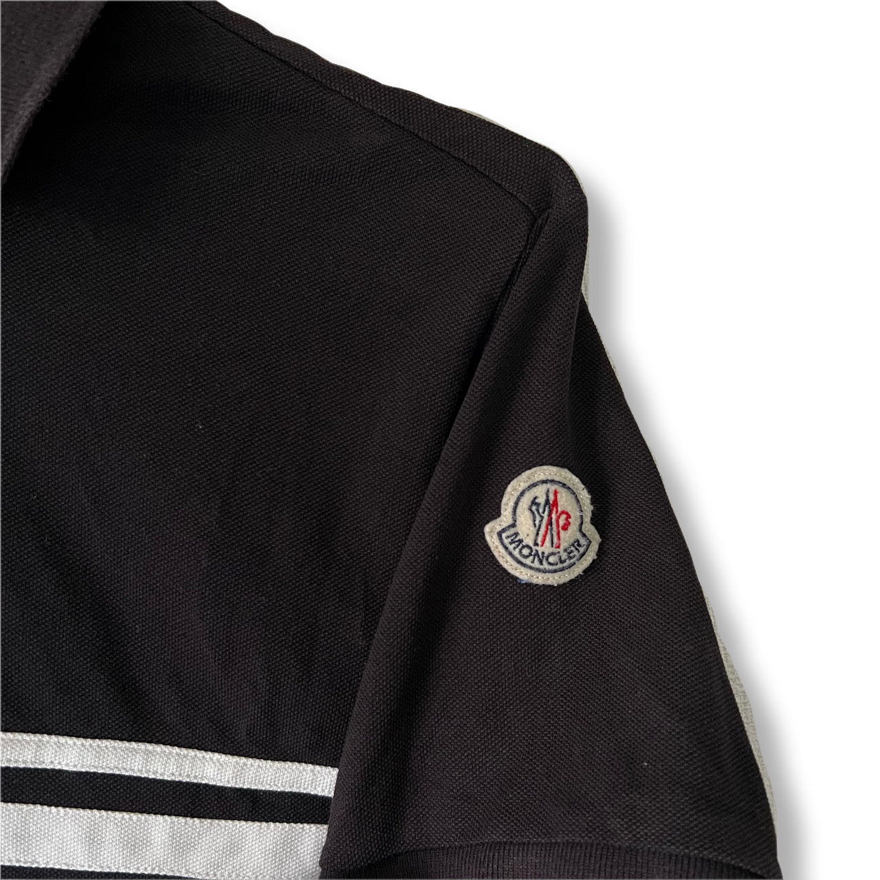 MONCLER モンクレール ポロシャツ ブラック ライン