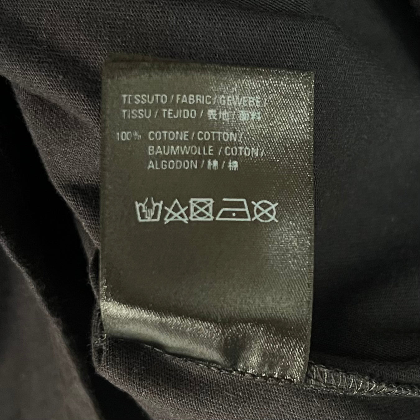 BALENCIAGA バレンシアガ ビッグTシャツ アシンメトリー ブラック 未使用