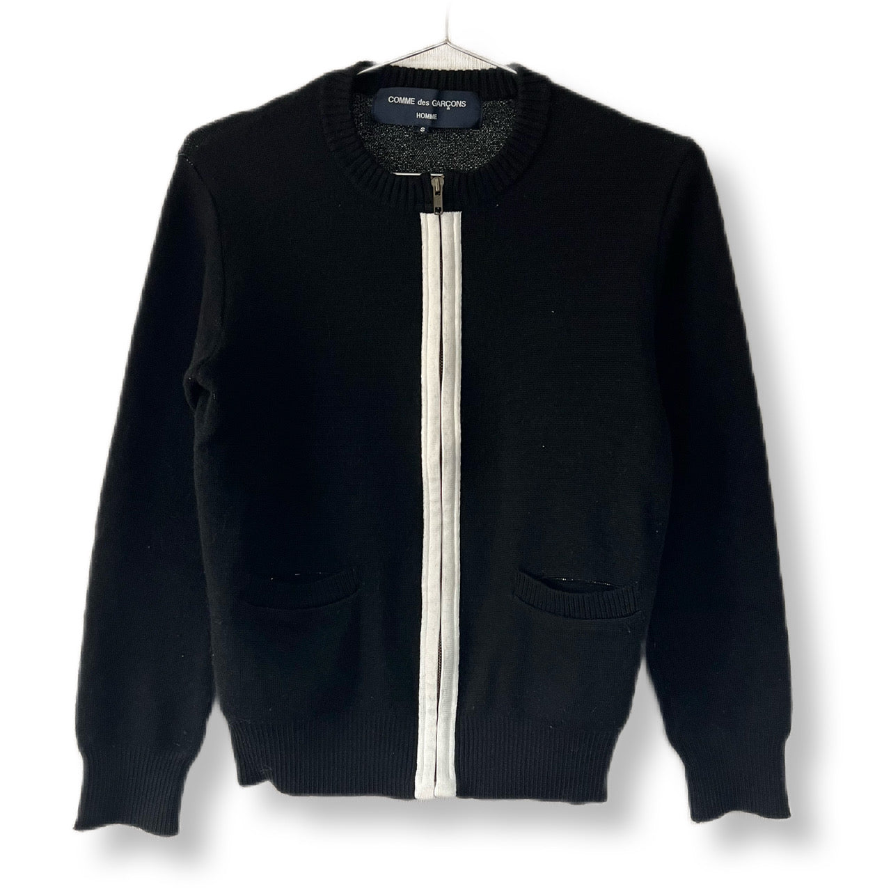 Comme des Garcons Homme Knit Cardigan Center Line