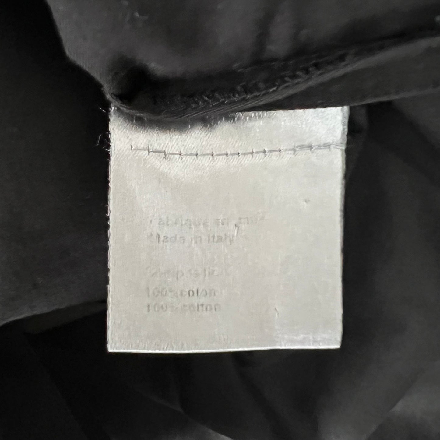 DIOR HOMME Dior shirt Eddie period black embroidery