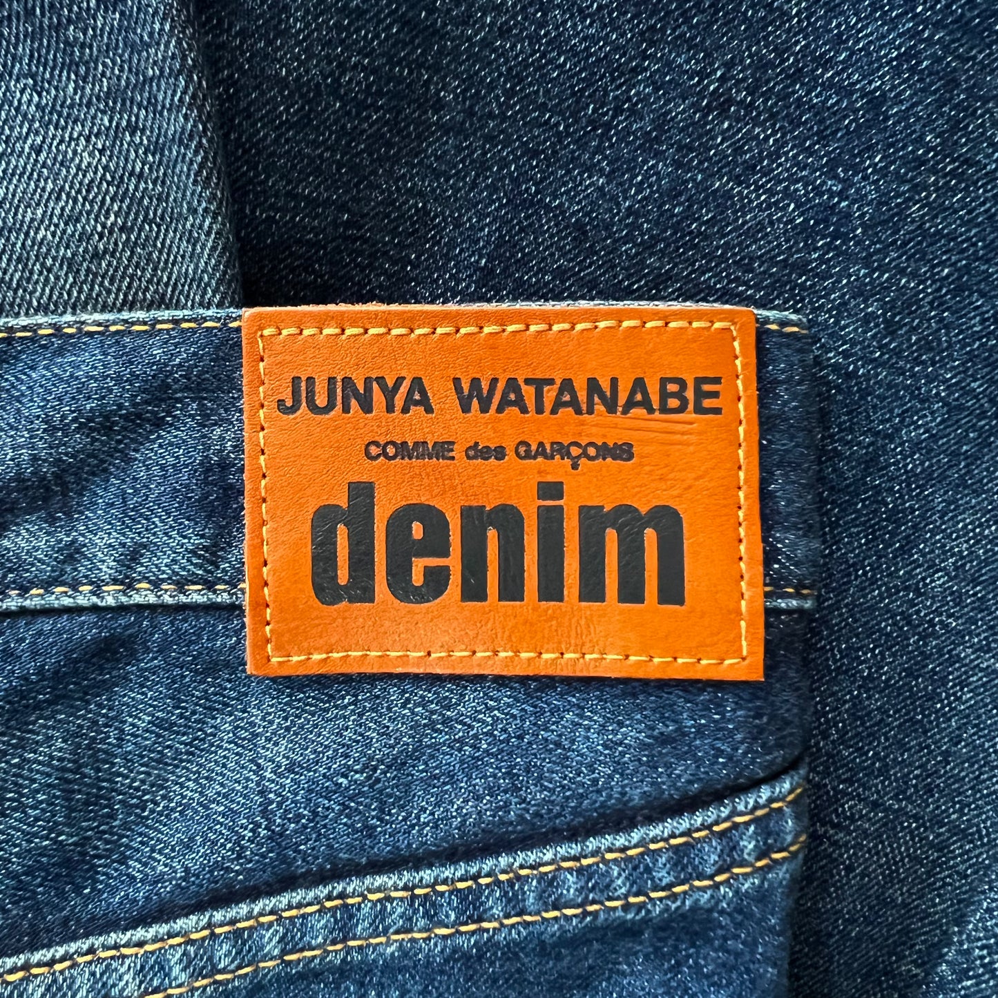 ジュンヤワタナベコムデギャルソンデニム COMME des GARCONS デニムスカート ジップ アシンメトリー
