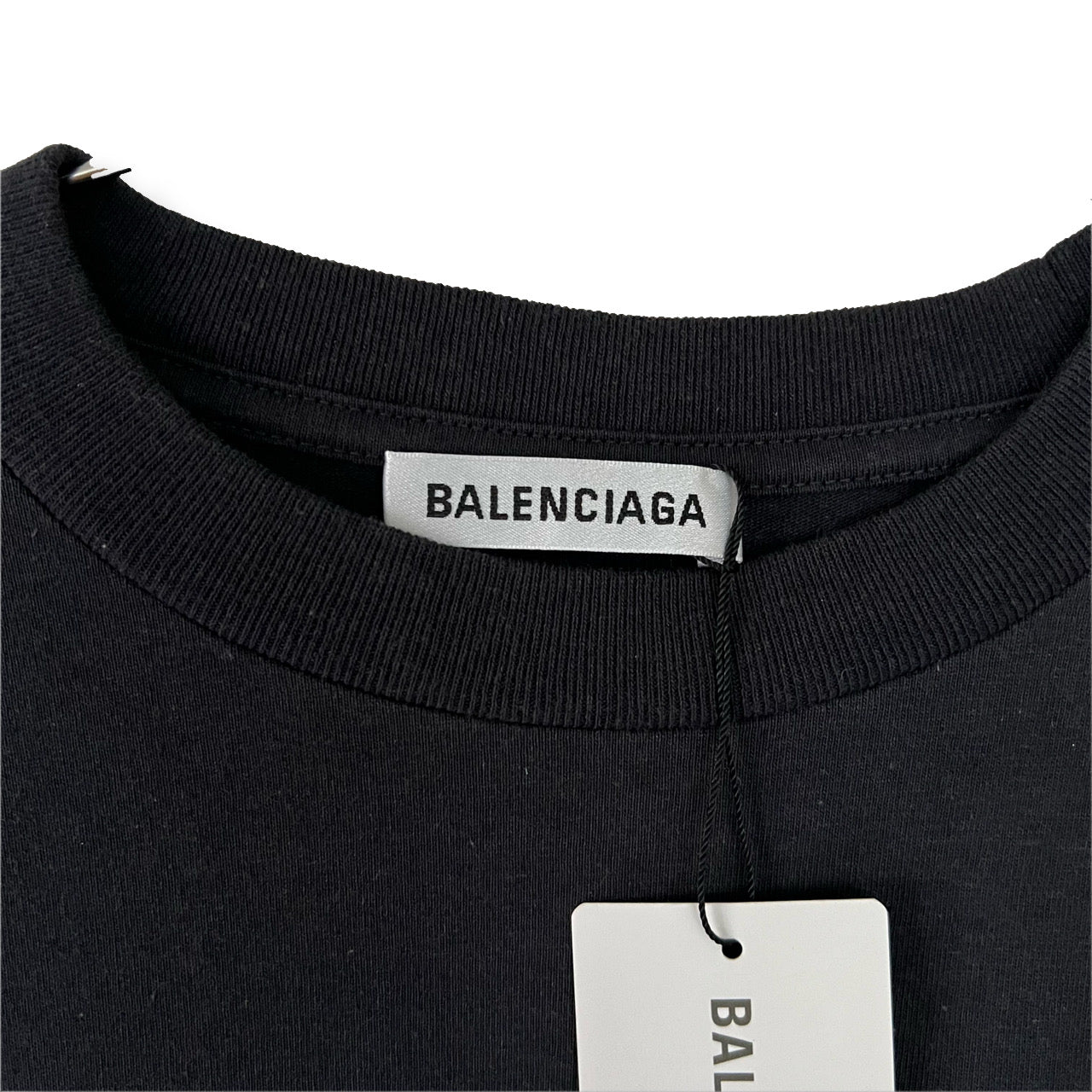 BALENCIAGA バレンシアガ ビッグTシャツ アシンメトリー ブラック 未使用