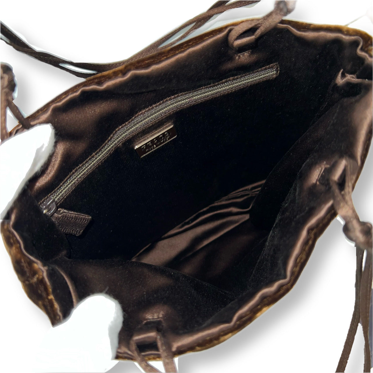 PRADA プラダ ハンドバック ベロア ベルベット