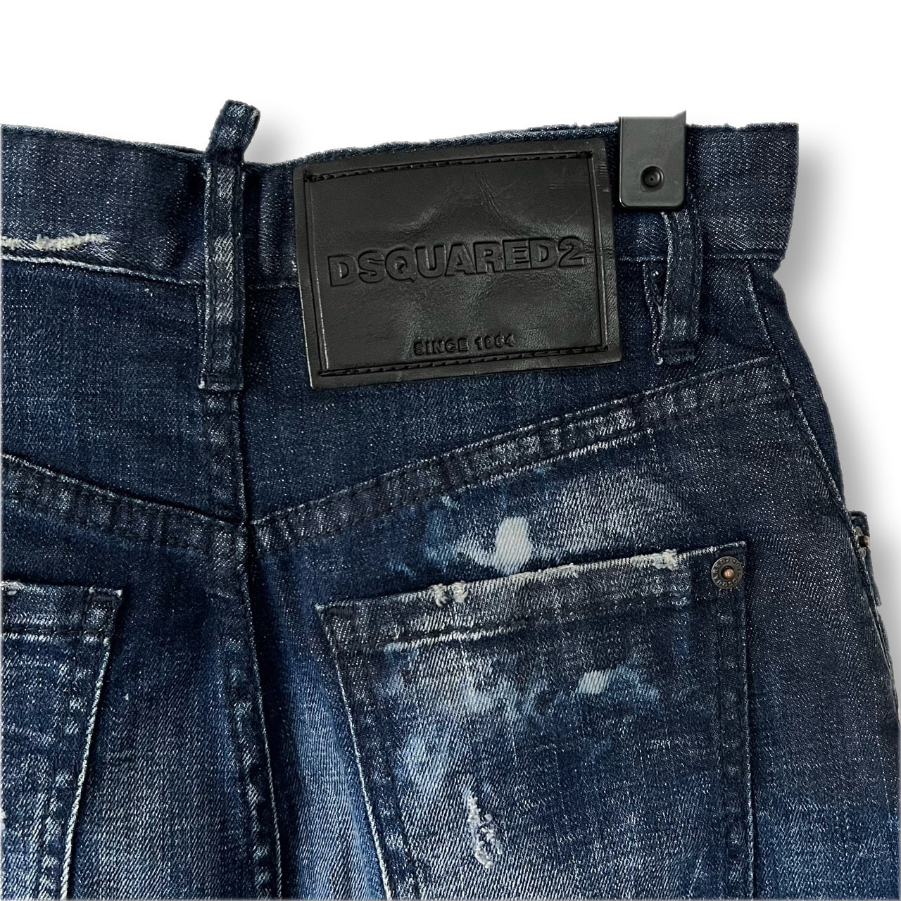 DSQUARED2 Dsquared skirt denim distressed zip