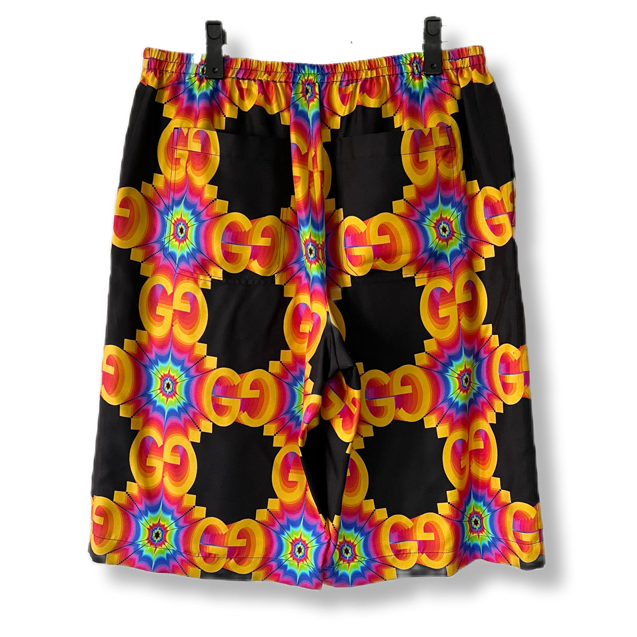 GUCCI グッチ 22ss ショートパンツ ハーフパンツ GG柄 カレイドスコープ シルク