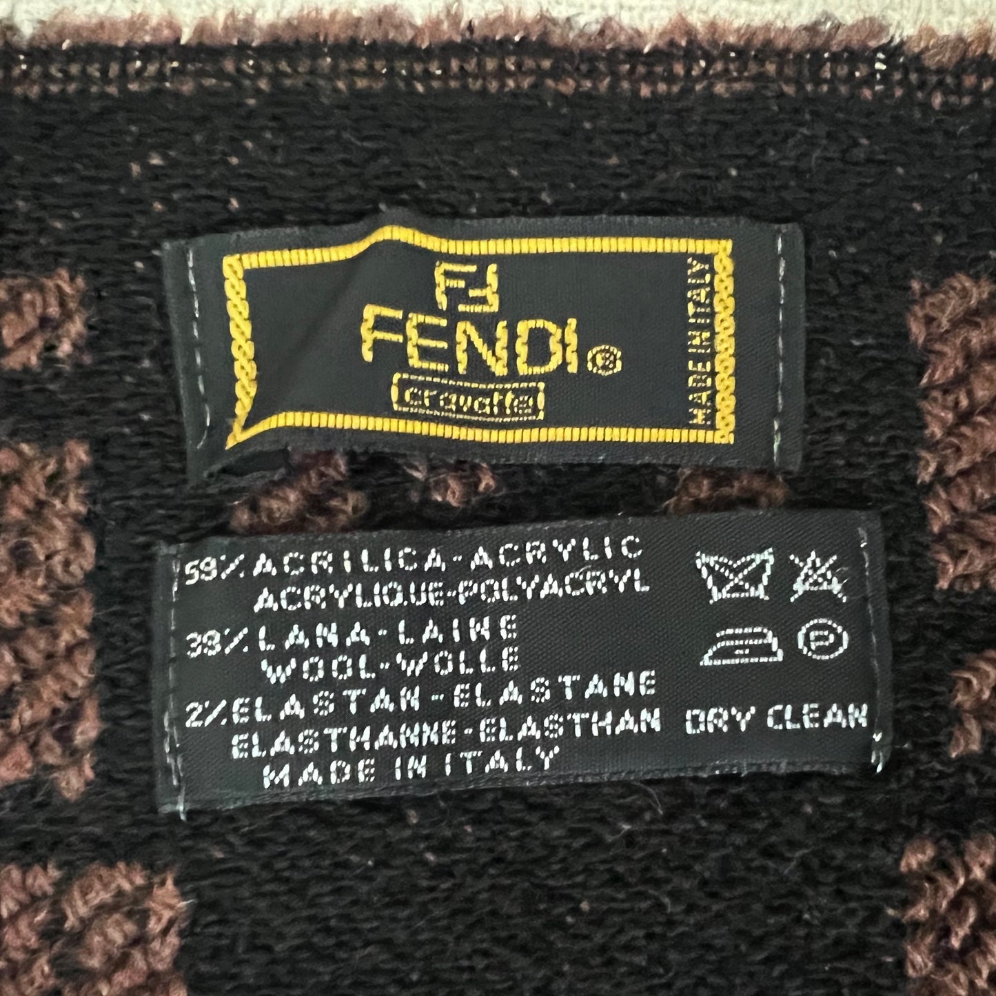 FENDI フェンディ マフラー ストール ズッカ柄