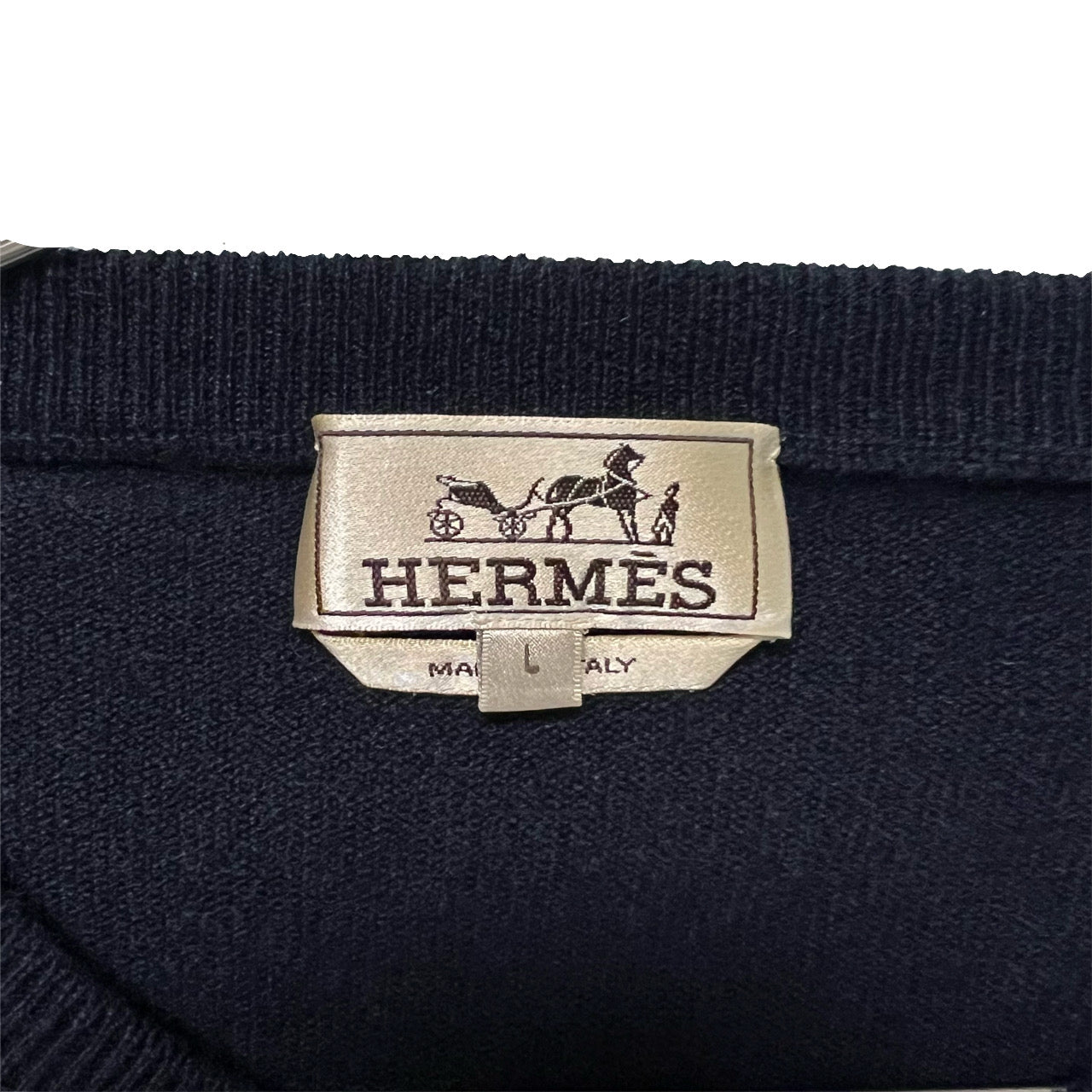HERMES エルメス　ニット　100%カシミア