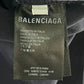BALENCIAGA バレシンシアガ　シャツ　背面ロゴ　ネイビー