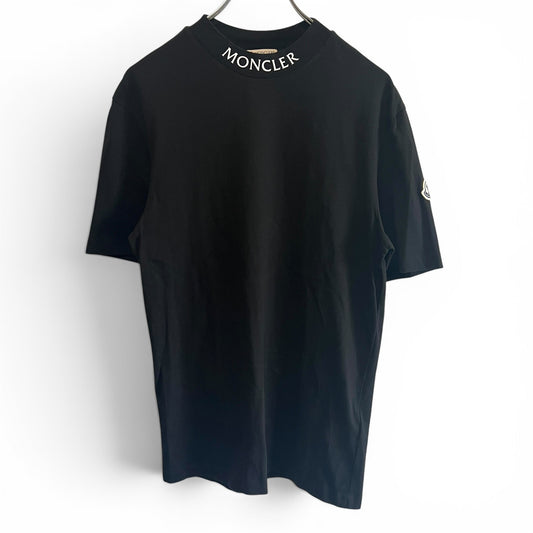 モンクレール Tシャツ モックネック 肩ロゴ