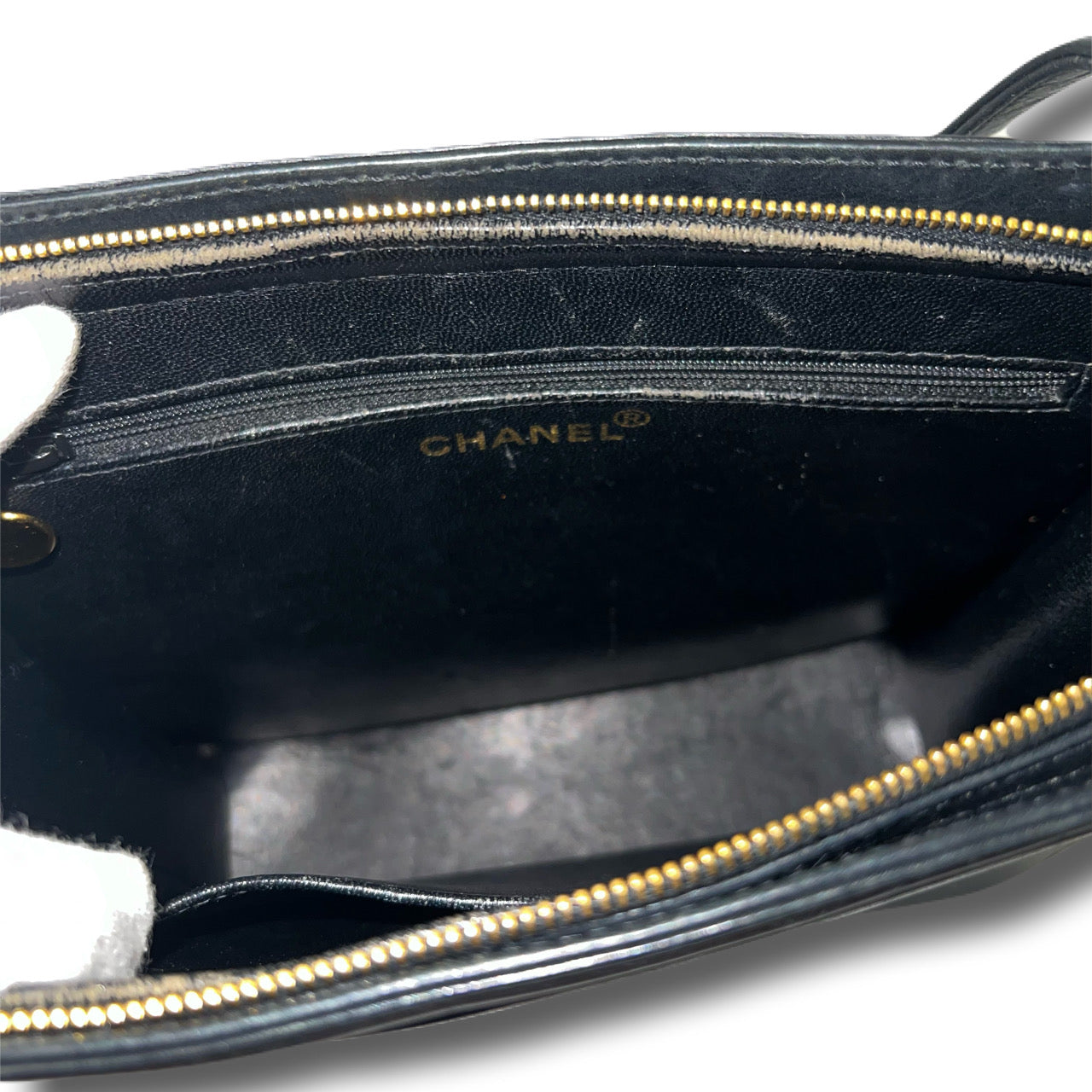 CHANEL Chanel handbag shoulder tote lambskin