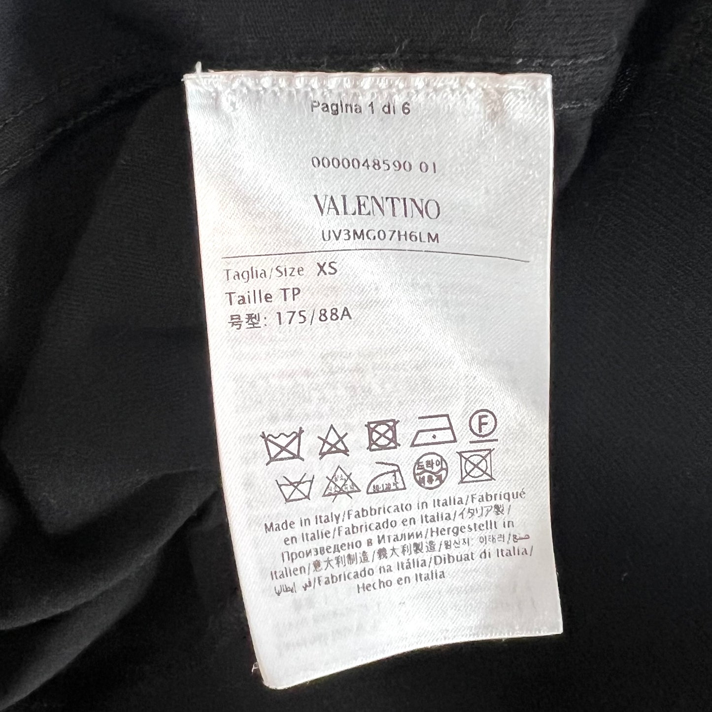 VALENTINO ヴァレンティノ　Tシャツ　モックネック