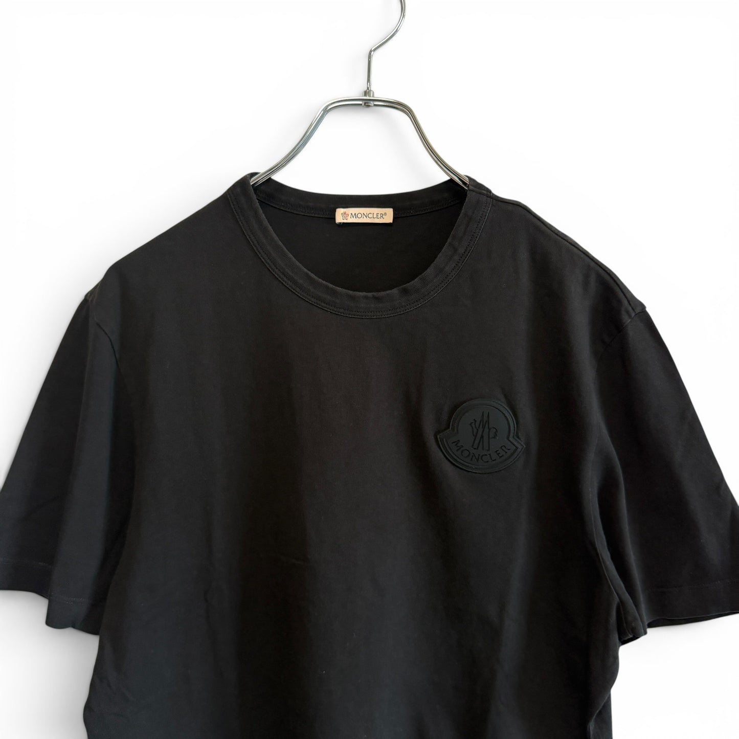 モンクレール Tシャツ レタリングラバーワッペン
