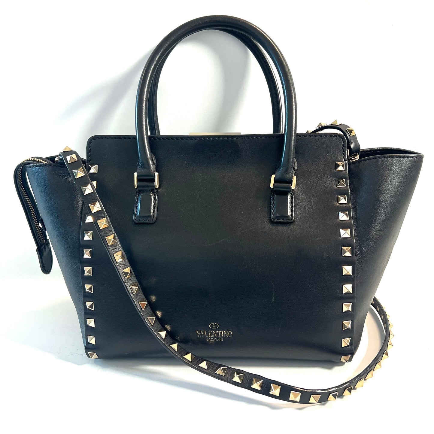 VALENTINO ヴァレンティノ スタッズ 2wayハンドバッグ