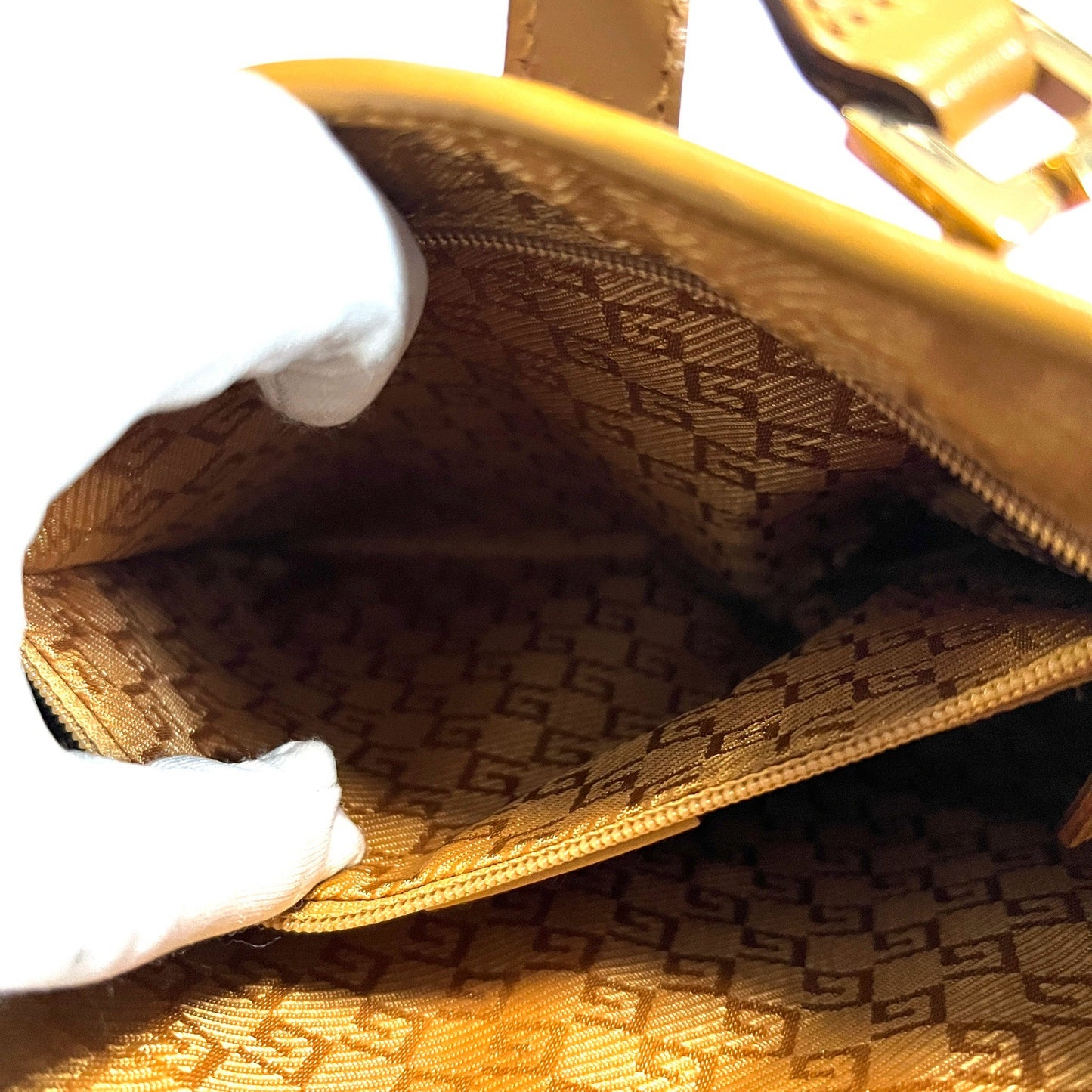 GUCCI グッチ ワンショルダーバッグ ジャッキー スエード