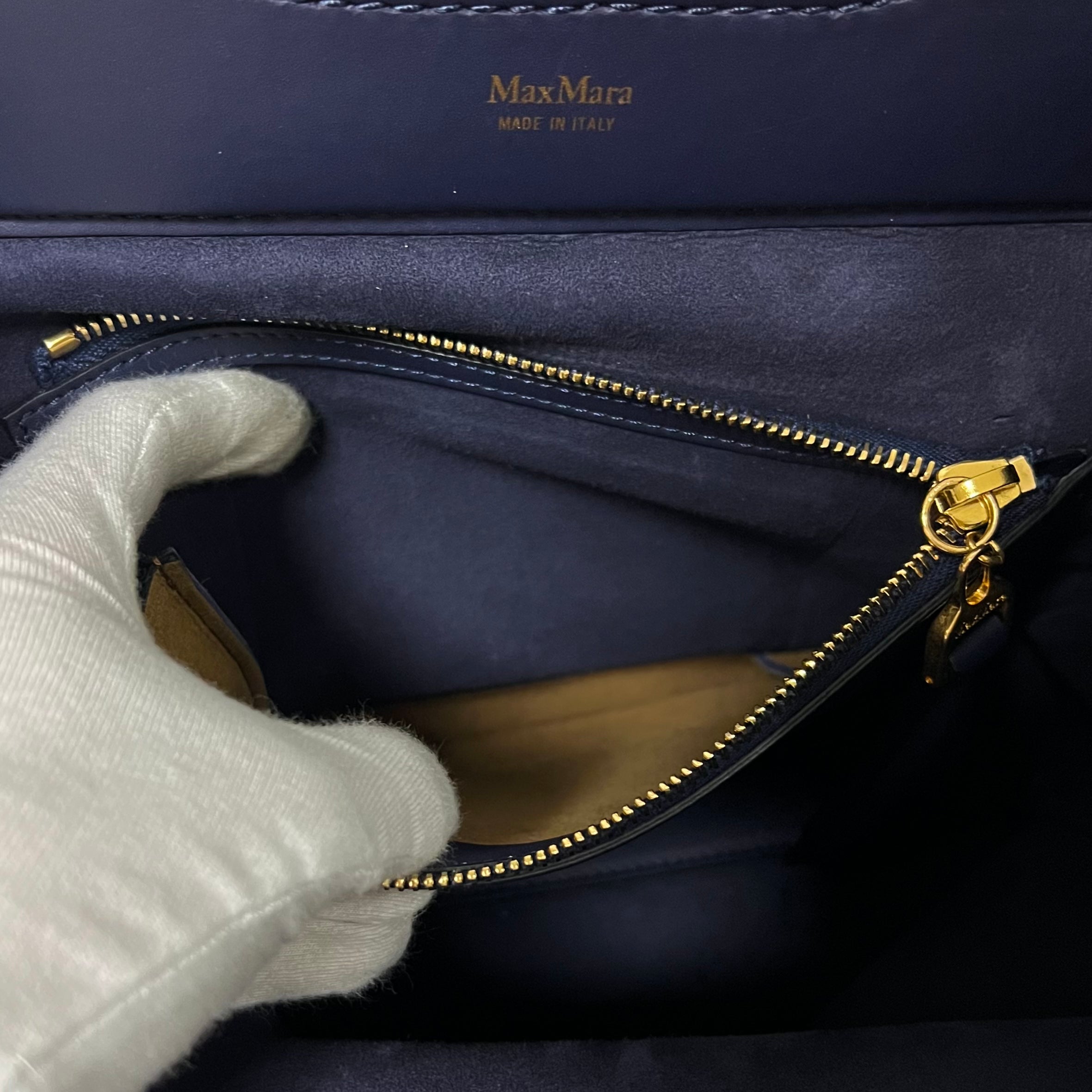 Max Mara マックスマーラ　ハンドバッグ　ショルダーバッグ　リバーシブルジャンク品