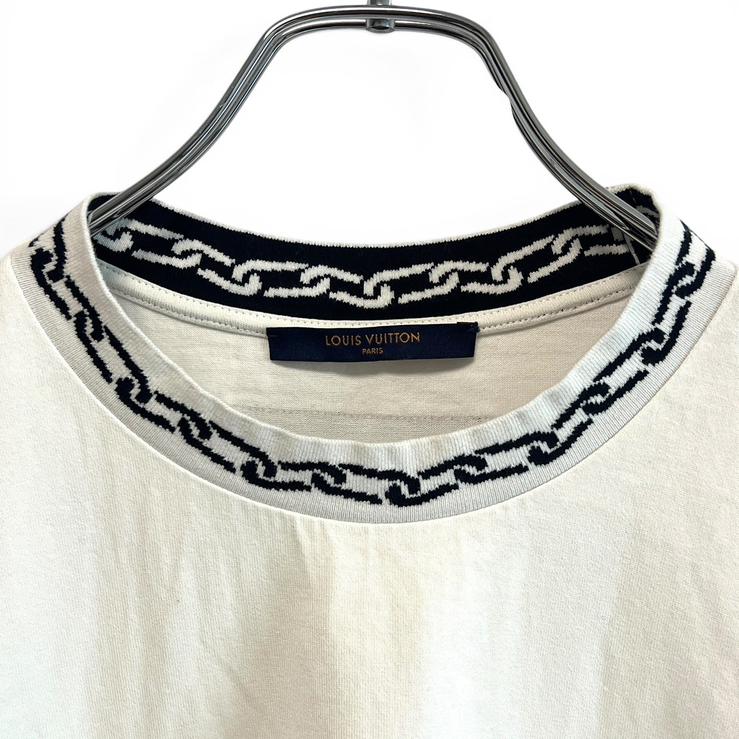 ルイヴィトン 20SS Tシャツ チェーン リブ