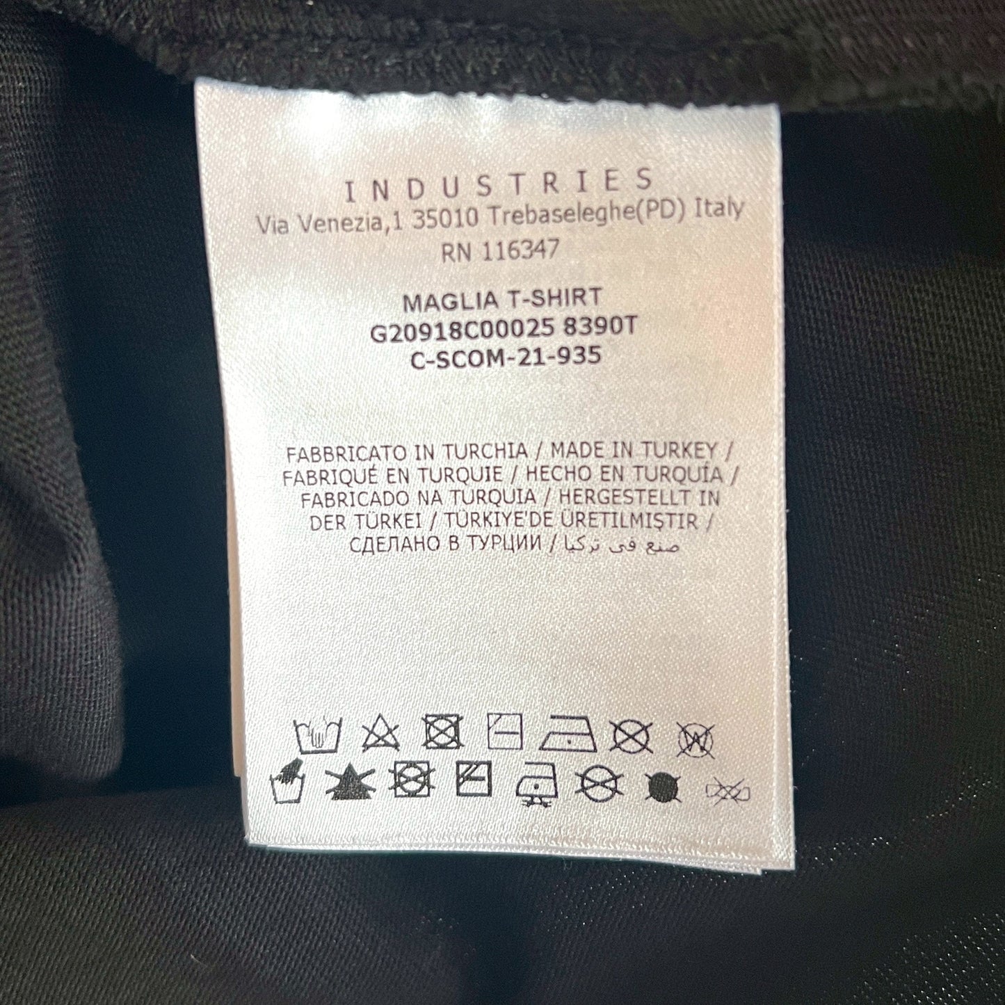 モンクレール Tシャツ モックネック 肩ロゴ