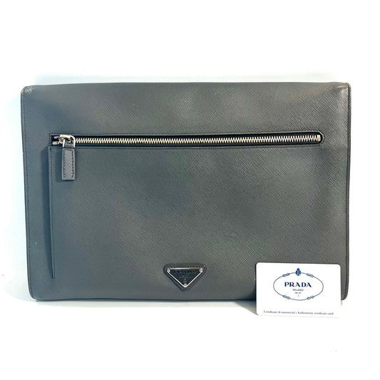 PRADA プラダ サフィアーノ クラッチバッグ セカンドバッグ