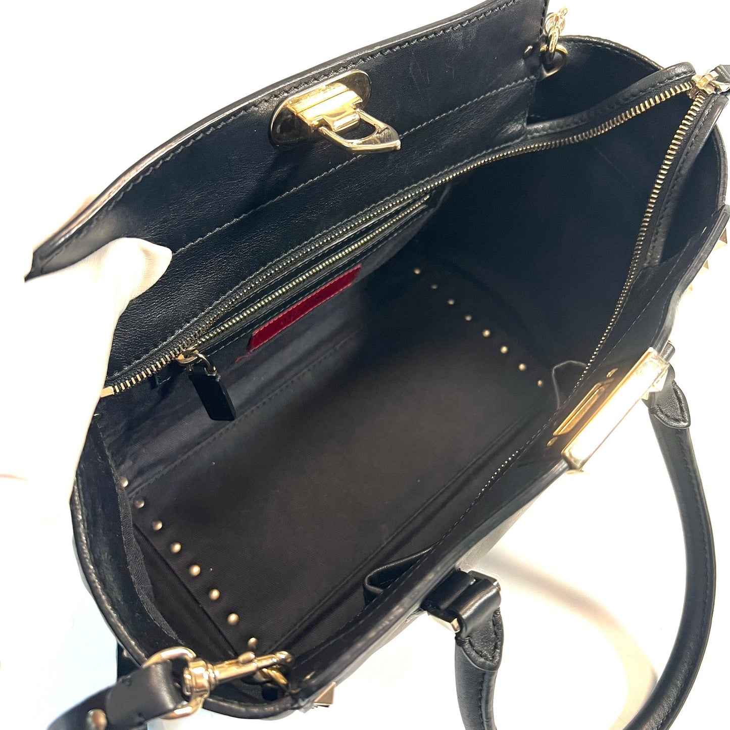VALENTINO ヴァレンティノ スタッズ 2wayハンドバッグ