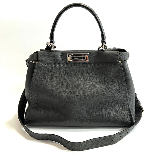 FENDI フェンディ ハンドバッグ ピーカブー セレリア 2WAY