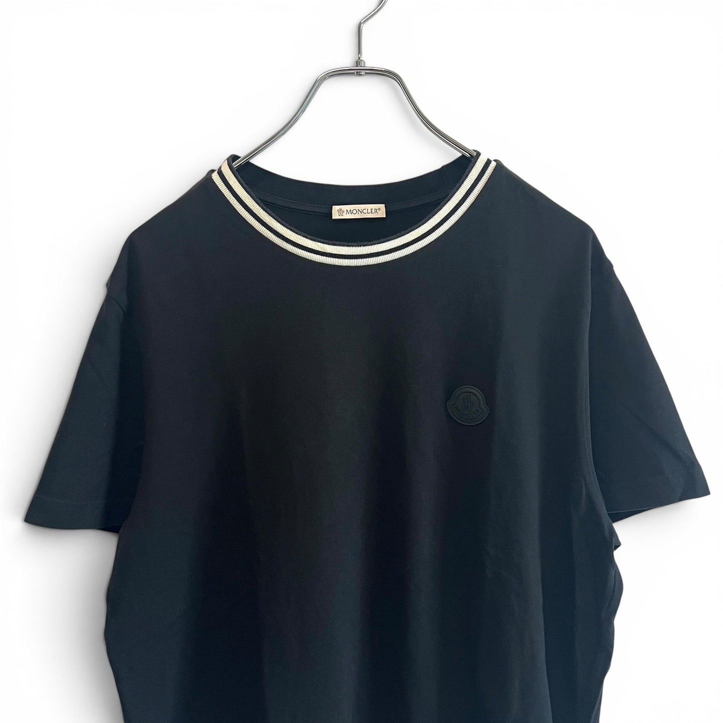 モンクレール Tシャツ ラバーロゴワッペン