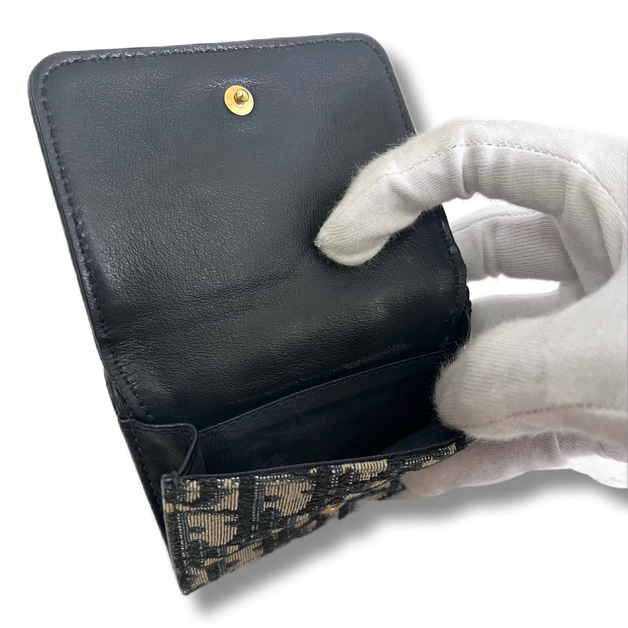 Christian Dior Trotter Oblique Folding Wallet