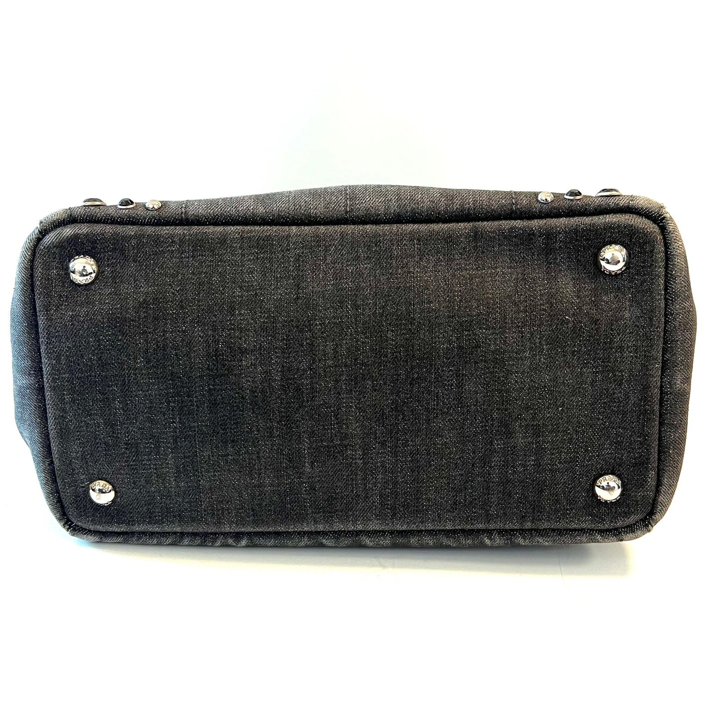 PRADA プラダ ビジュー カナパ トートバッグ 2WAY
