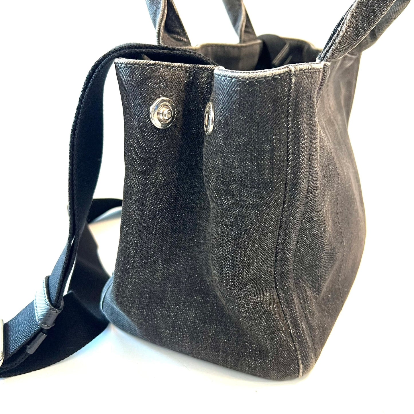 PRADA プラダ ビジュー カナパ トートバッグ 2WAY