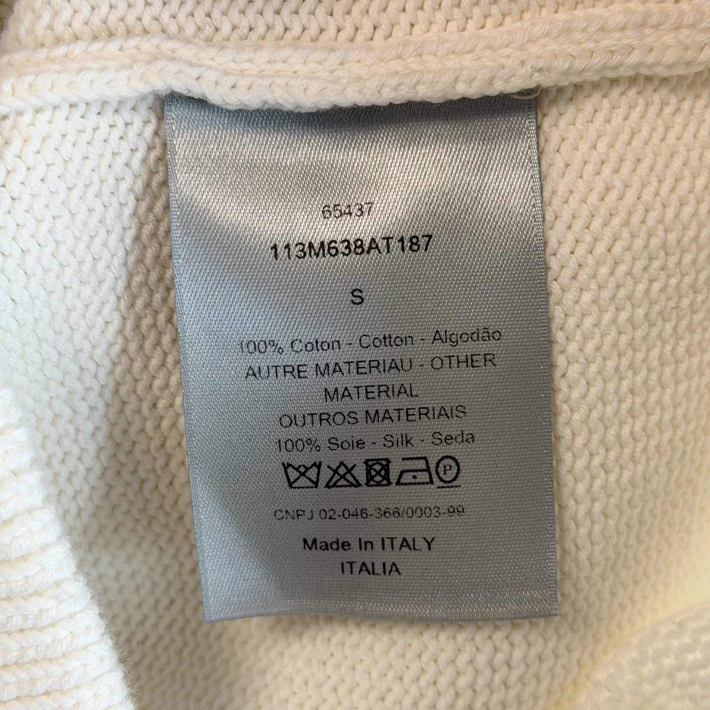 Dior セーター オブリーク サイドライン