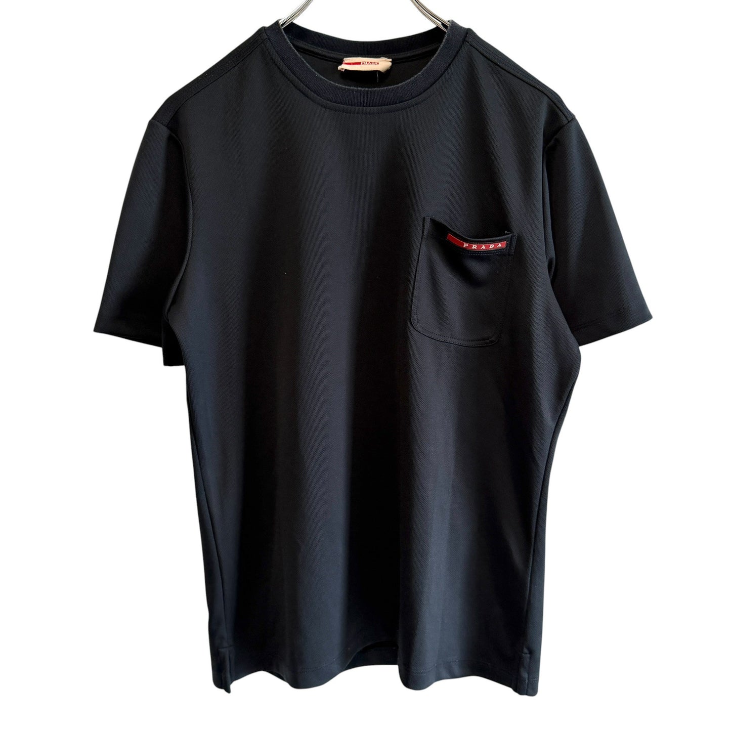 PRADA プラダ Tシャツ ラバーロゴパッチ