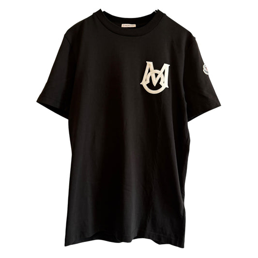モンクレール 現行 Tシャツ モノグラムパッチ
