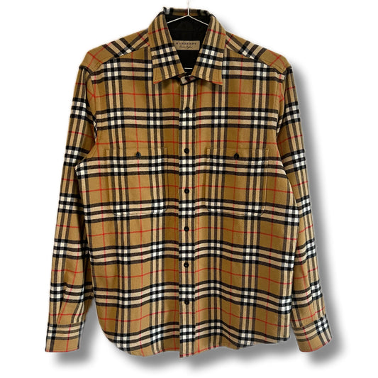 Burberry バーバリー リンドハーストチェックフランネルシャツ