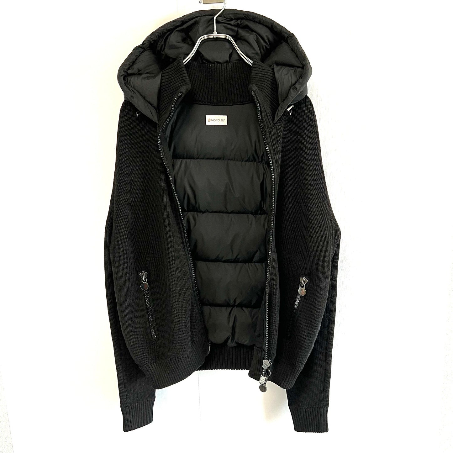 MONCLER モンクレール ダウンジャケット ニット切替