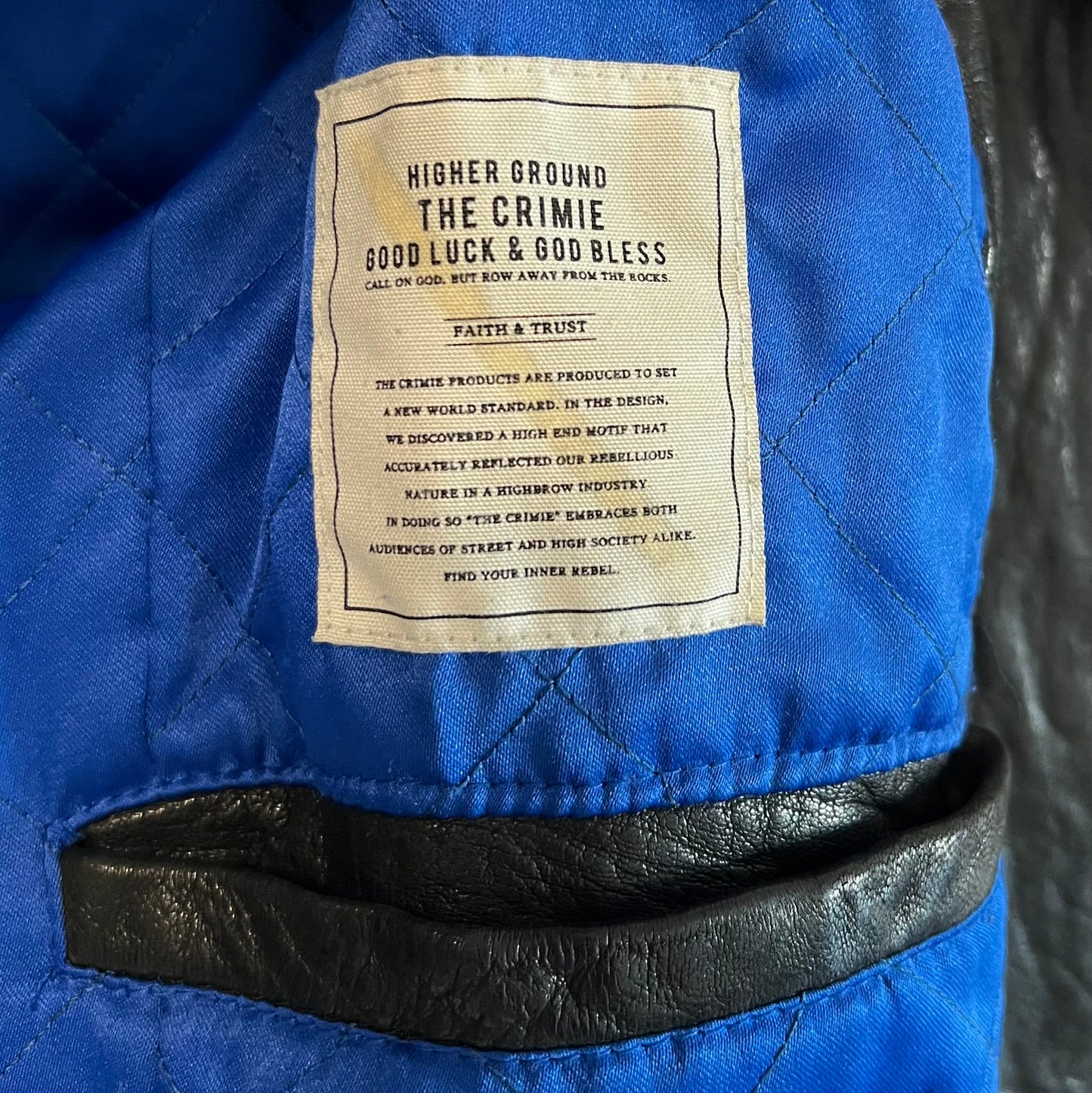 CRIMIE（クライミー） × CHORD NUMBER EIGHT（コードナンバーエイト）コラボ　ダブルライダースジャケット