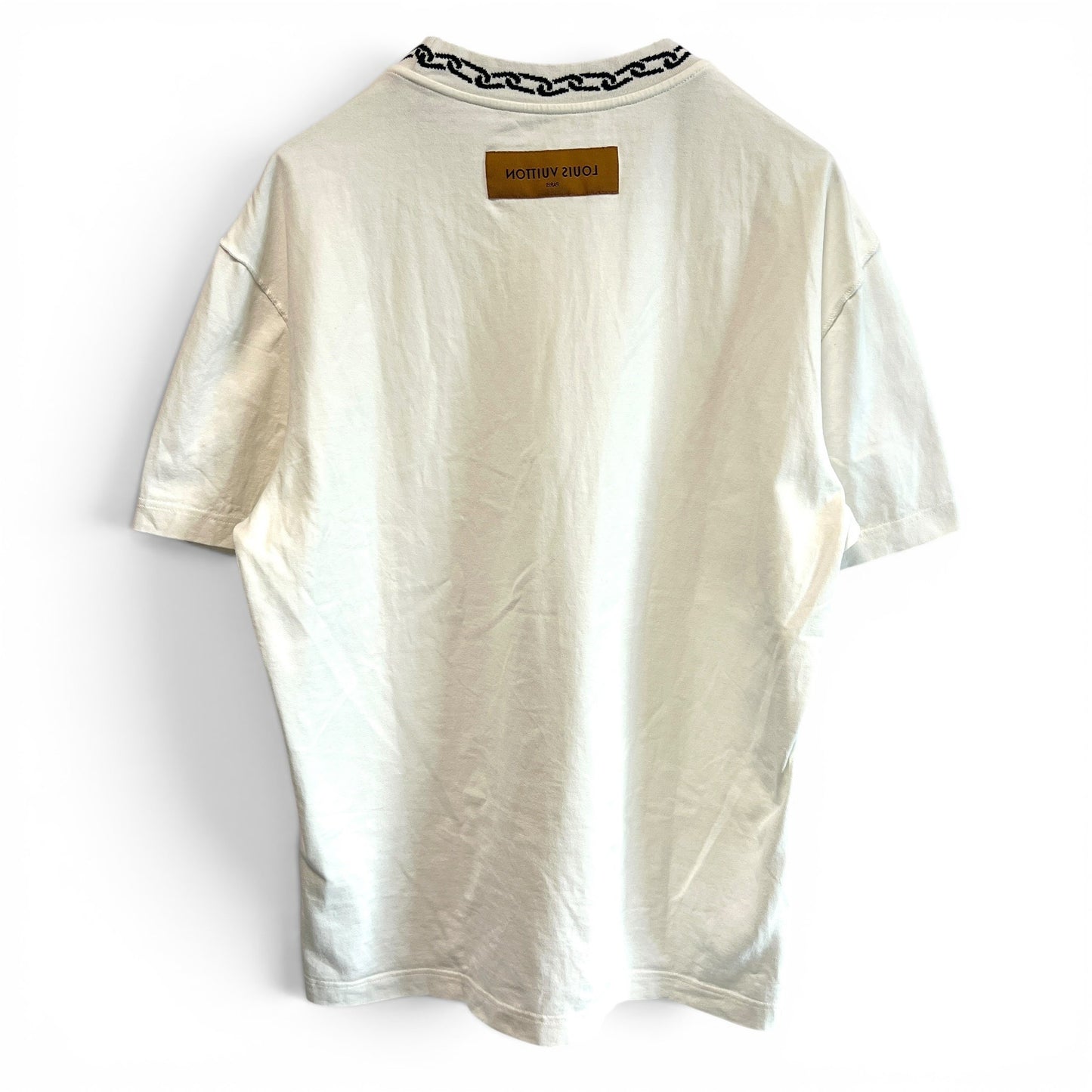 ルイヴィトン 20SS Tシャツ チェーン リブ