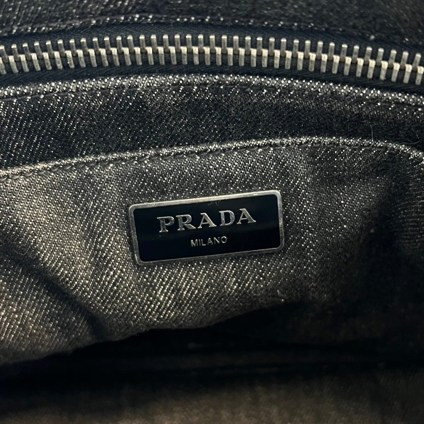 PRADA プラダ ビジュー カナパ トートバッグ 2WAY