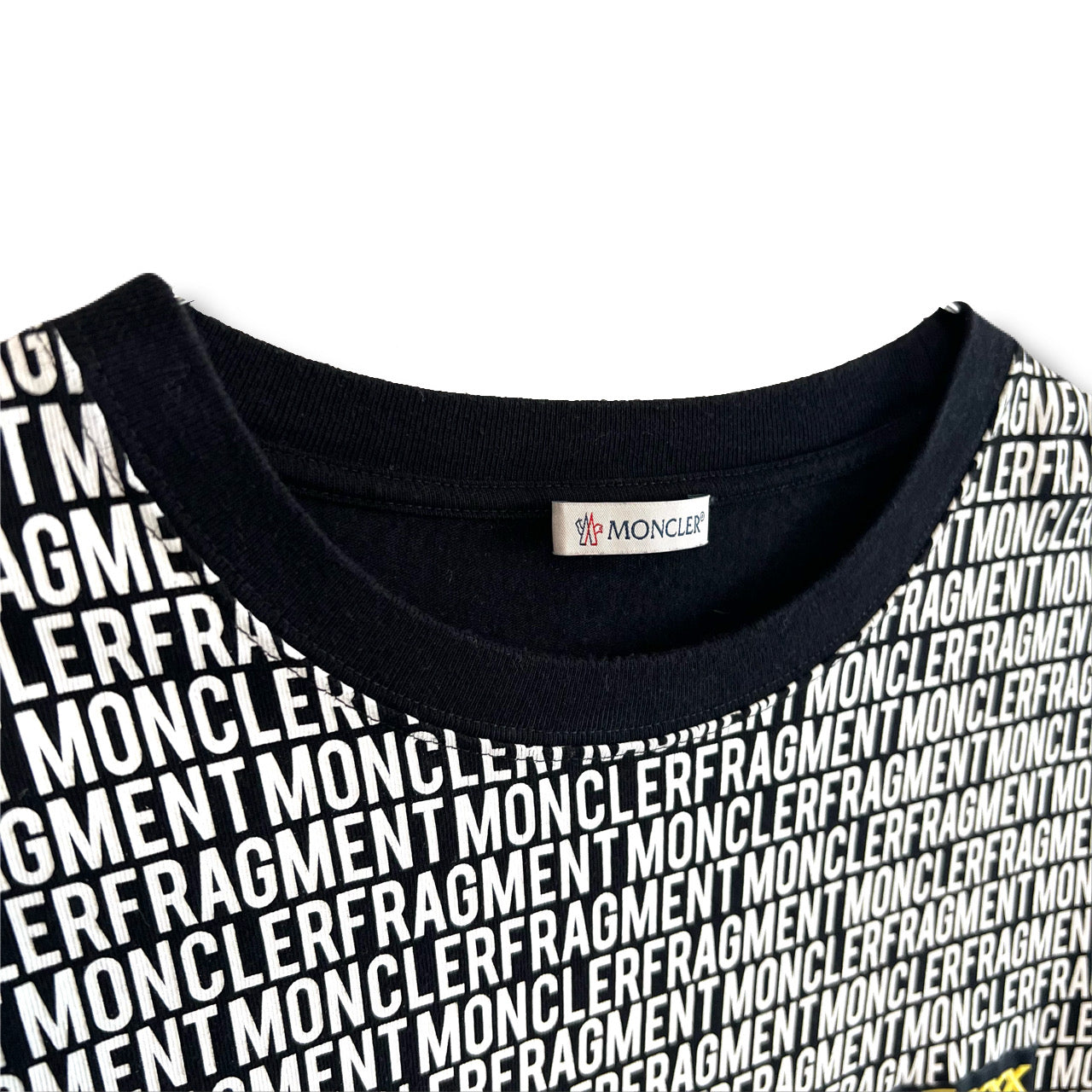 MONCLER モンクレール フラグメント Tシャツ　総柄