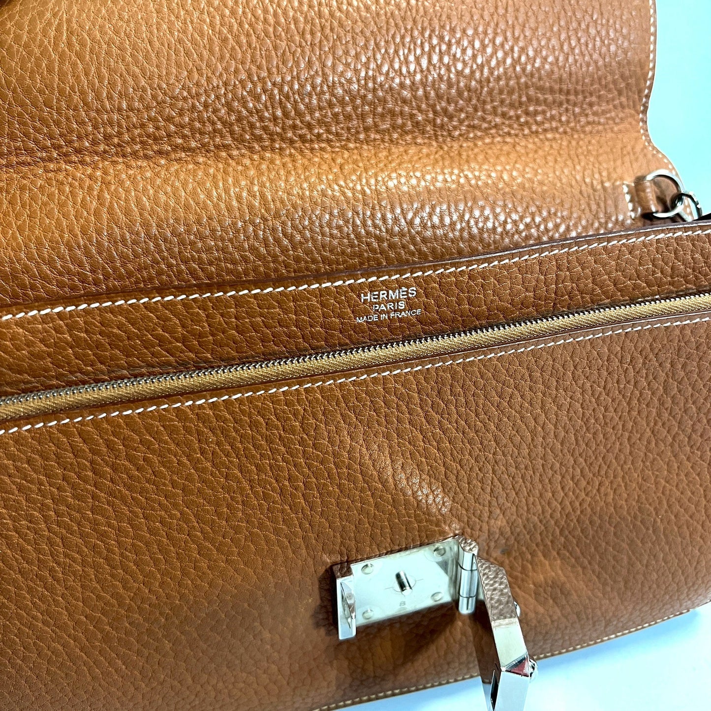 HERMES エルメス ポシェットジェット クラッチバッグ L刻印
