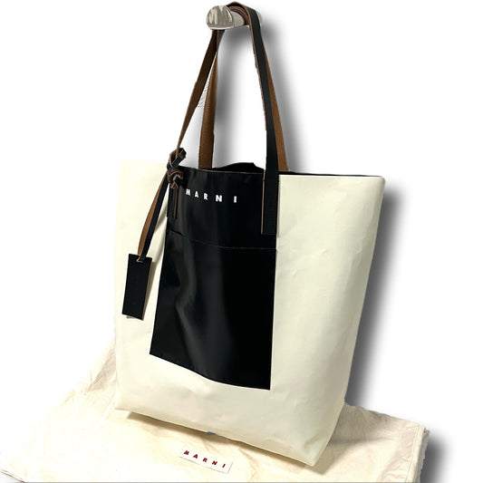 MARNI マルニ　トライベッカ　トートバッグ　ハンドバッグ