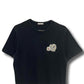 MONCLER モンクレール　Tシャツ　ダブルワッペン ブラック