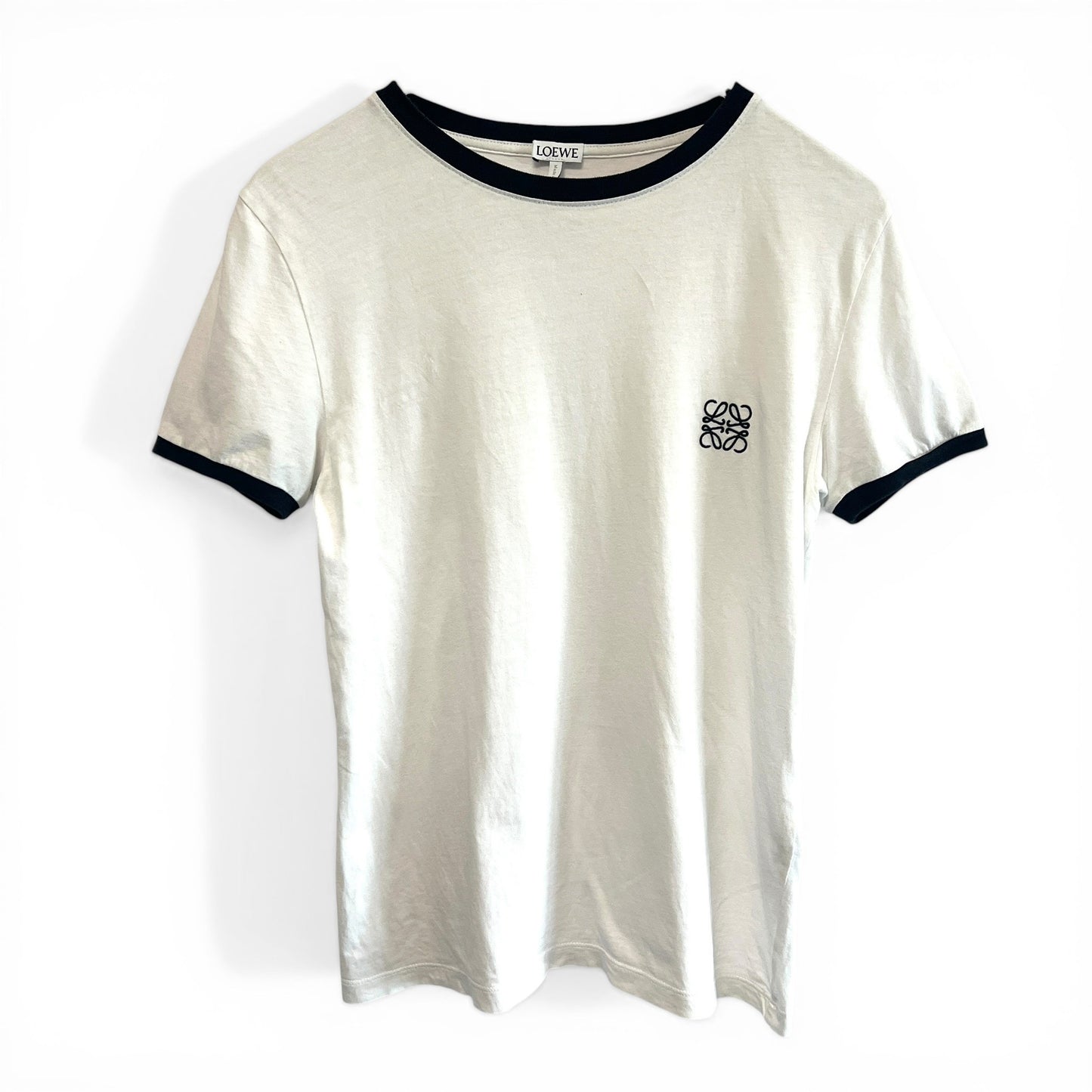 ロエベ リンガーTシャツ アナグラム刺繍