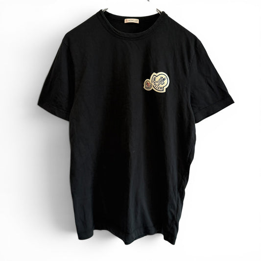 モンクレール Tシャツ ダブルロゴパッチ