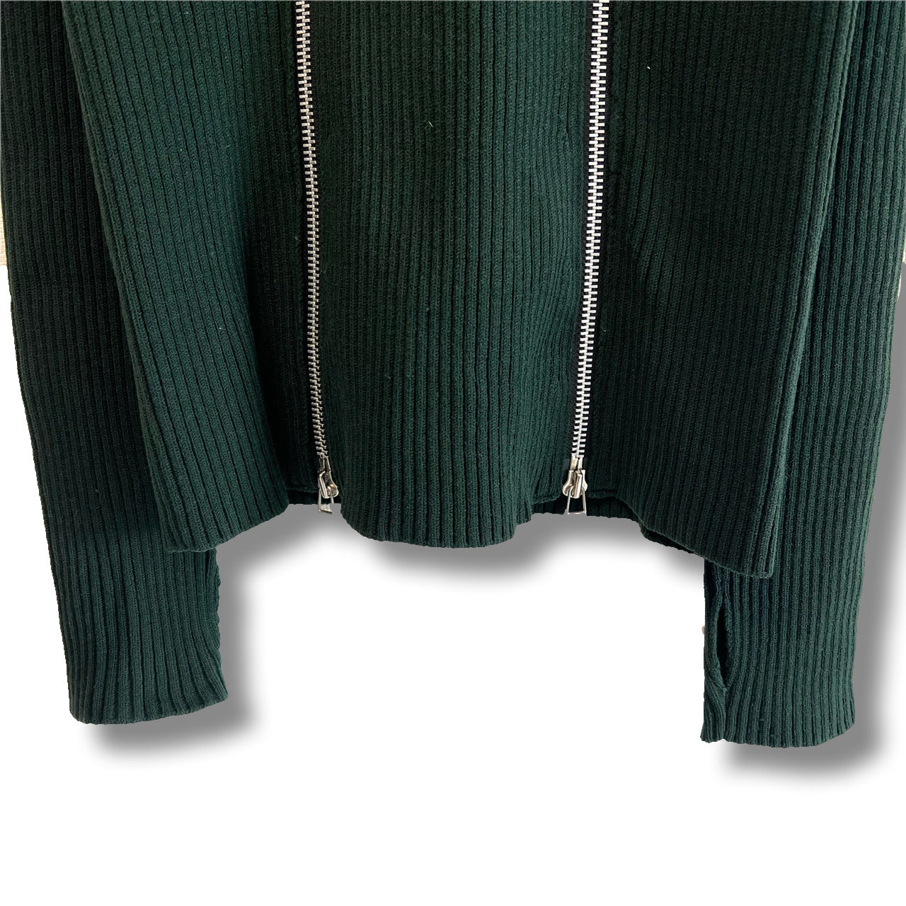 JOHN LAWRENCE SULLIVAN 17aw double zip knit