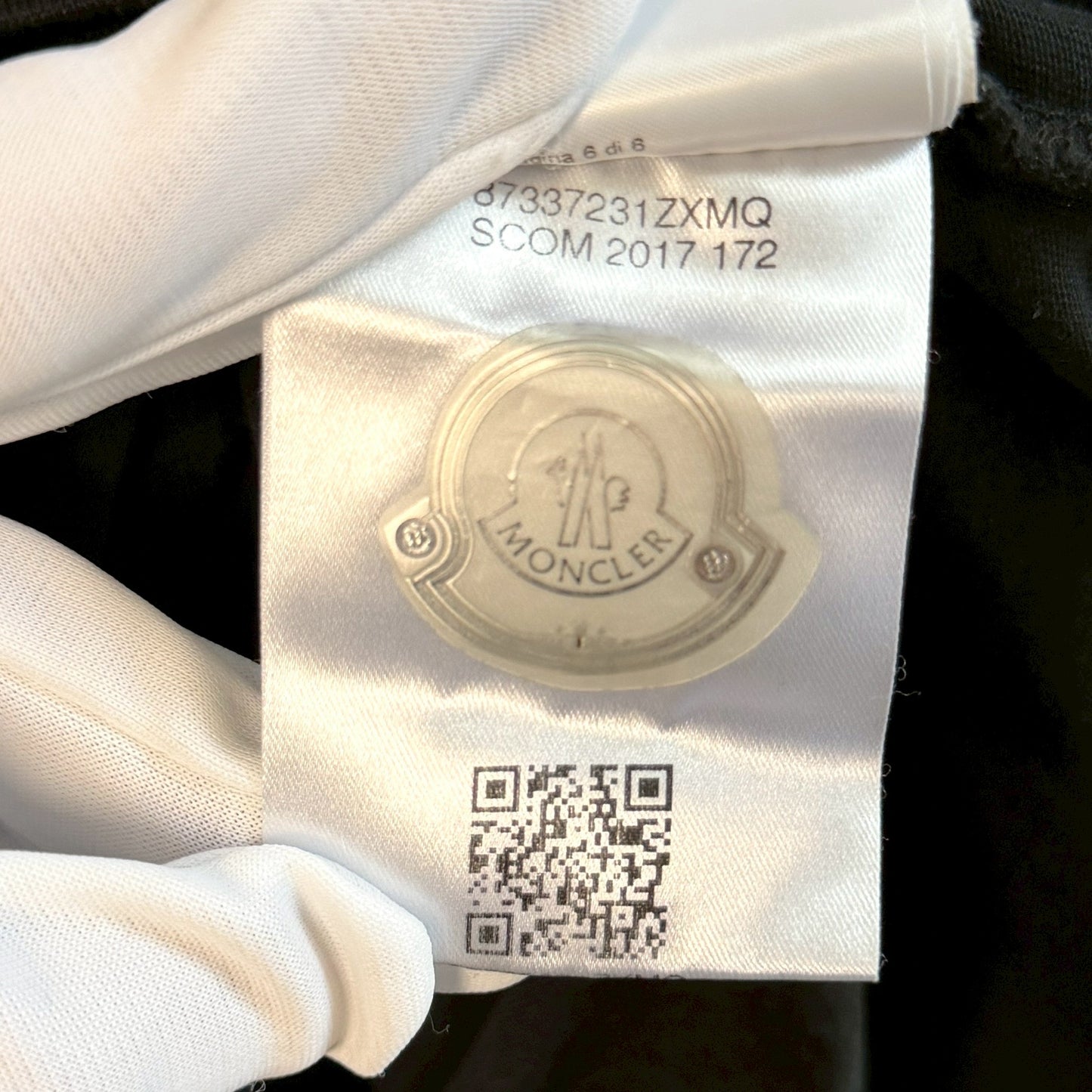 モンクレール Tシャツ ダブルロゴパッチ