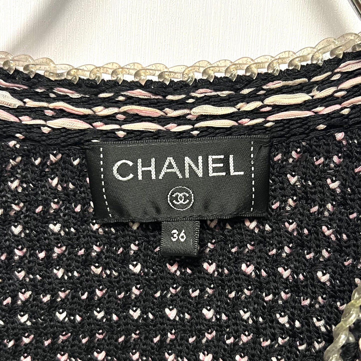 CHANEL シャネル ノーカラージャケット カーディガン
