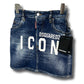 DSQUARED2 ディースクエアード ICON デニムスカート　ショートパンツ