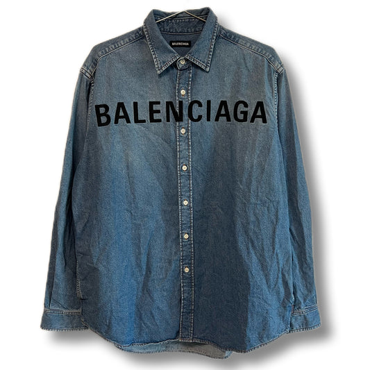 BALENCIAGA バレンシアガ　デニムシャツ