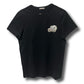 MONCLER モンクレール Tシャツ　ブラック　ダブルワッペン