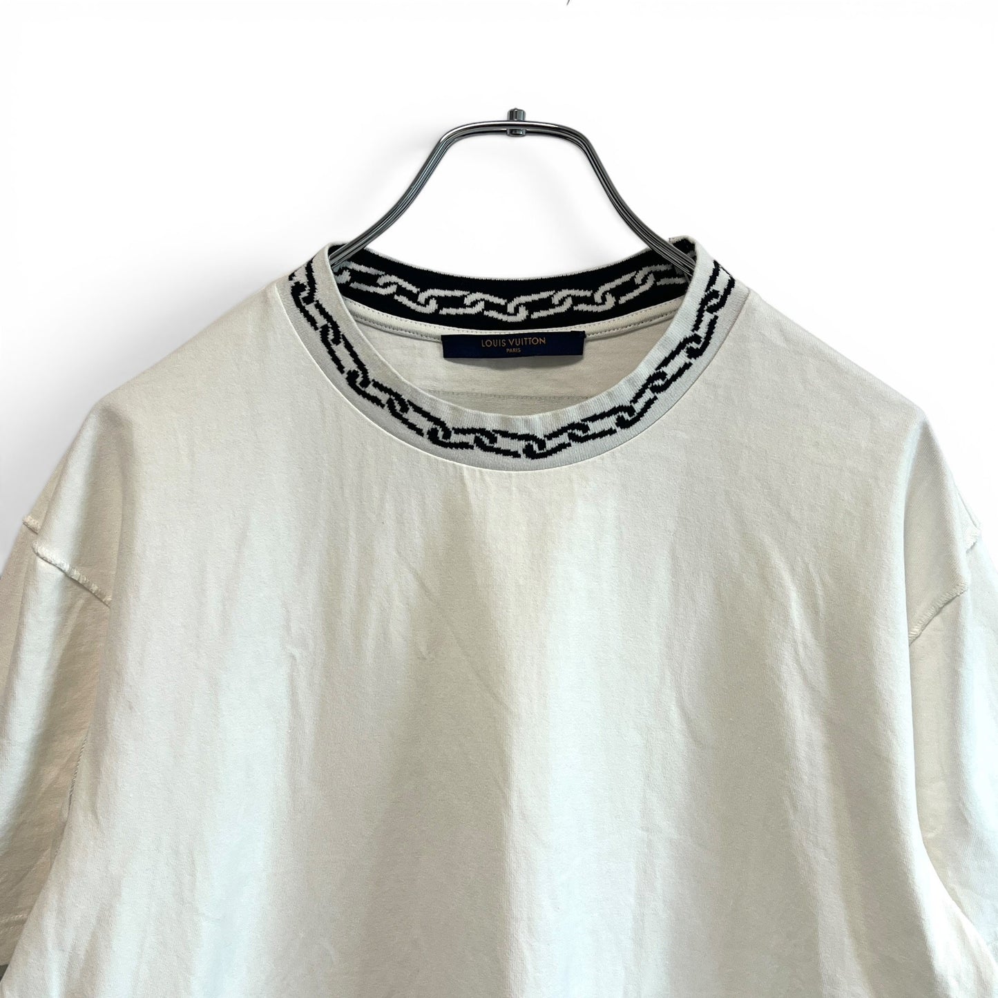 ルイヴィトン 20SS Tシャツ チェーン リブ