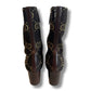 GUCCI Gucci sock boots GG pattern brown